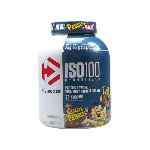 Dymatize 狄马泰斯ISO100水解分离乳清蛋白粉健重WHEY健身补剂5磅 - 图3