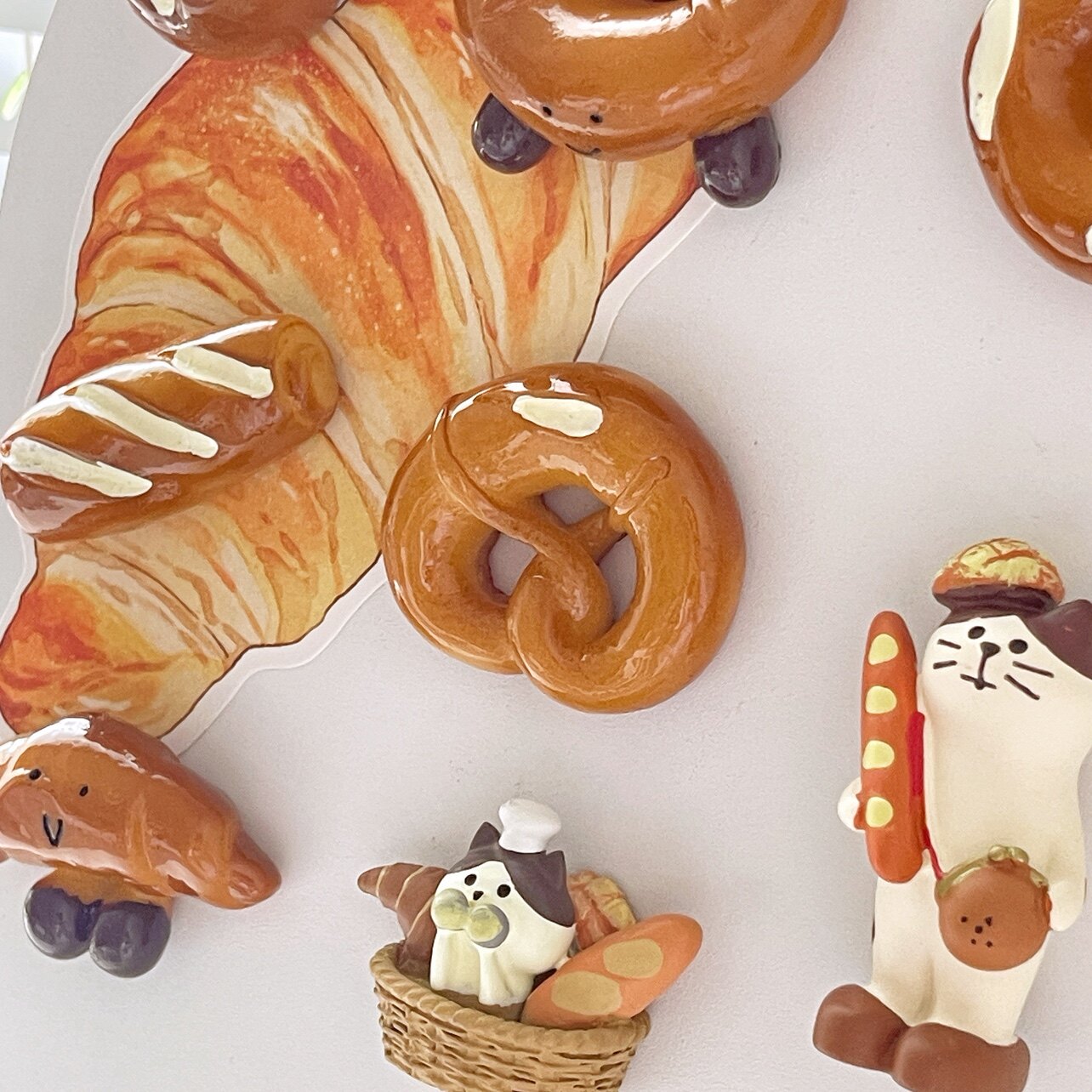 ins风法式碱水面包磁力贴迷你仿真欧包冰箱贴备忘装饰磁铁贴片,淘宝优惠券,粉丝福利购,淘宝优惠卷