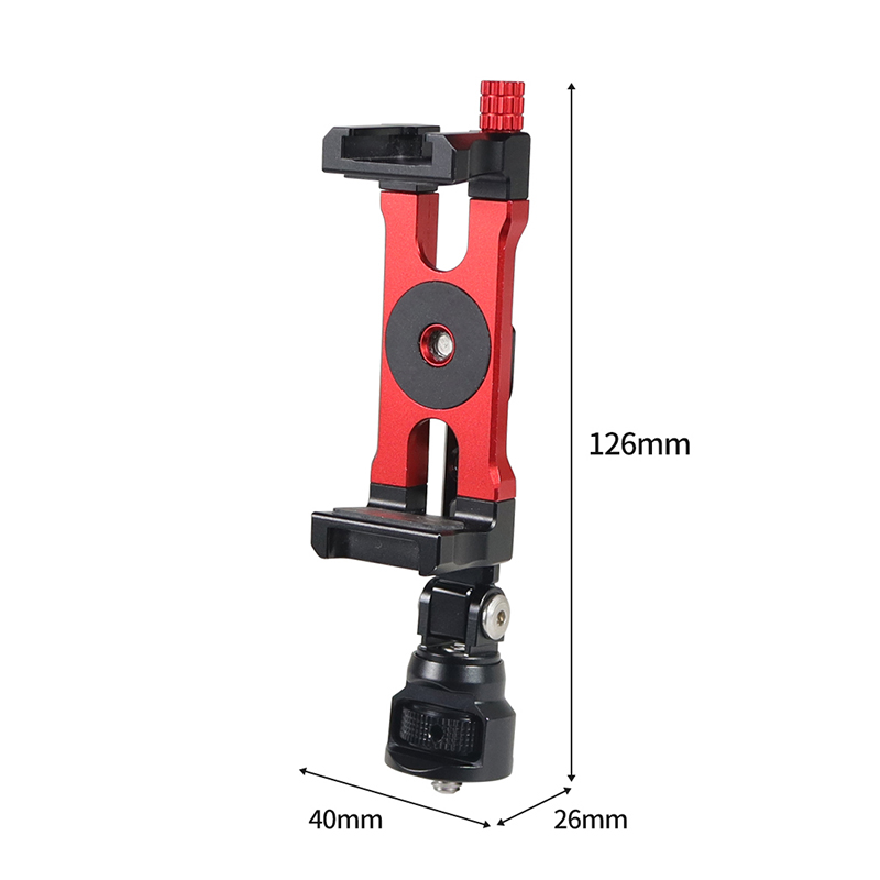 飞超适用大疆RS 4 pro/RS3Pro手机夹稳定器滑条调节1/4手机支架-图2