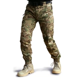 Модные тактические дорожные штаны, свободный прямой крой, облегающий крой