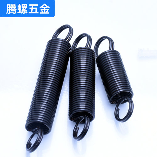 发黑淬火65Mn钢拉簧 拉伸 拉力弹簧 0.8/0.9/1.2/1.4/1.5/1.8/2.0 - 图2