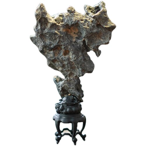 原石天然石雕风铃石摆件奇石沙漠漆戈壁玛瑙灵璧石观赏石玄关禅意 - 图3