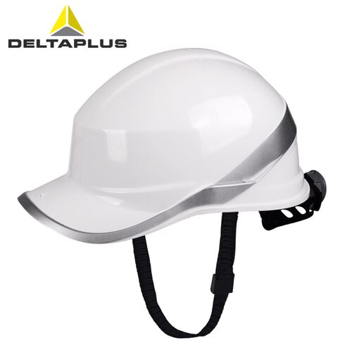 代尔塔102018安全帽工地施工领导加厚ABS 头盔建筑工程定制印字男 - 图0