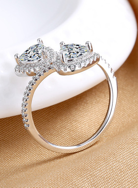 欧美时尚流行婚戒轻奢风