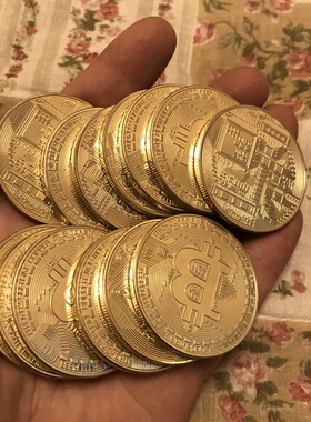 Bitcoin外国硬币BTC硬币礼物送人