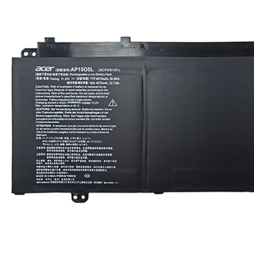 原装宏基Aspire S5-371 SF514-51 CB5-312T AP15O5L AP15O3K电池 - 图1