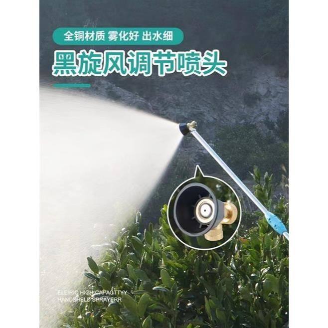 农用高压喷枪新款黑旋风可调雾化气涡流喷药打药机喷雾器喷雾喷头,淘宝优惠券,粉丝福利购,淘宝优惠卷