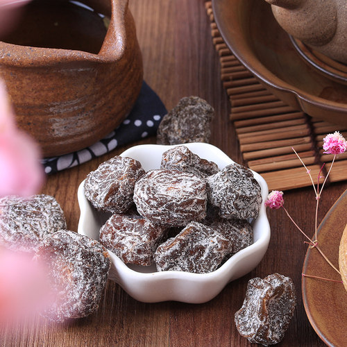 泉利堂蜜李饼420g李咸饼怪味梅李子干冰爽梅咸李饼冰梅李梅干茶食 - 图0