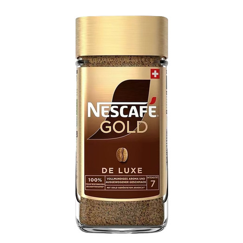 进口Nescafe雀巢金牌冻干速溶纯黑咖啡美式拿铁燃200g大瓶装 - 图3