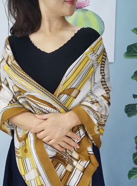 2021年新款轻薄四季旅行女长围巾