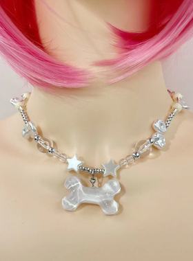 女欧美风潮流街头辣妹项链