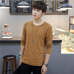 男士长袖T恤打底衫