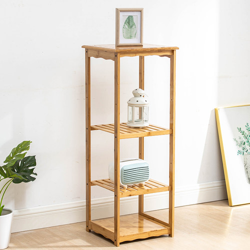 楠竹放水桶置物架烧水壶上水壶茶具架木质花架办公室打印饮水机架 - 图1