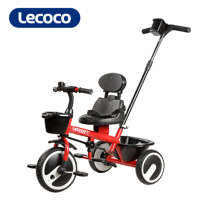 新款lecoco乐卡多功能1-3-5三轮车 lecoco三轮车
