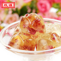 Meiyuan Crystal Rose Soft Sugar Rose Candied Fruits Candied Fruits Casual Snacks 500g Jinan Special Produce Delicious Little Snacks