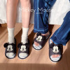 Thin genuine Disney Mickey cotton and linen slippers