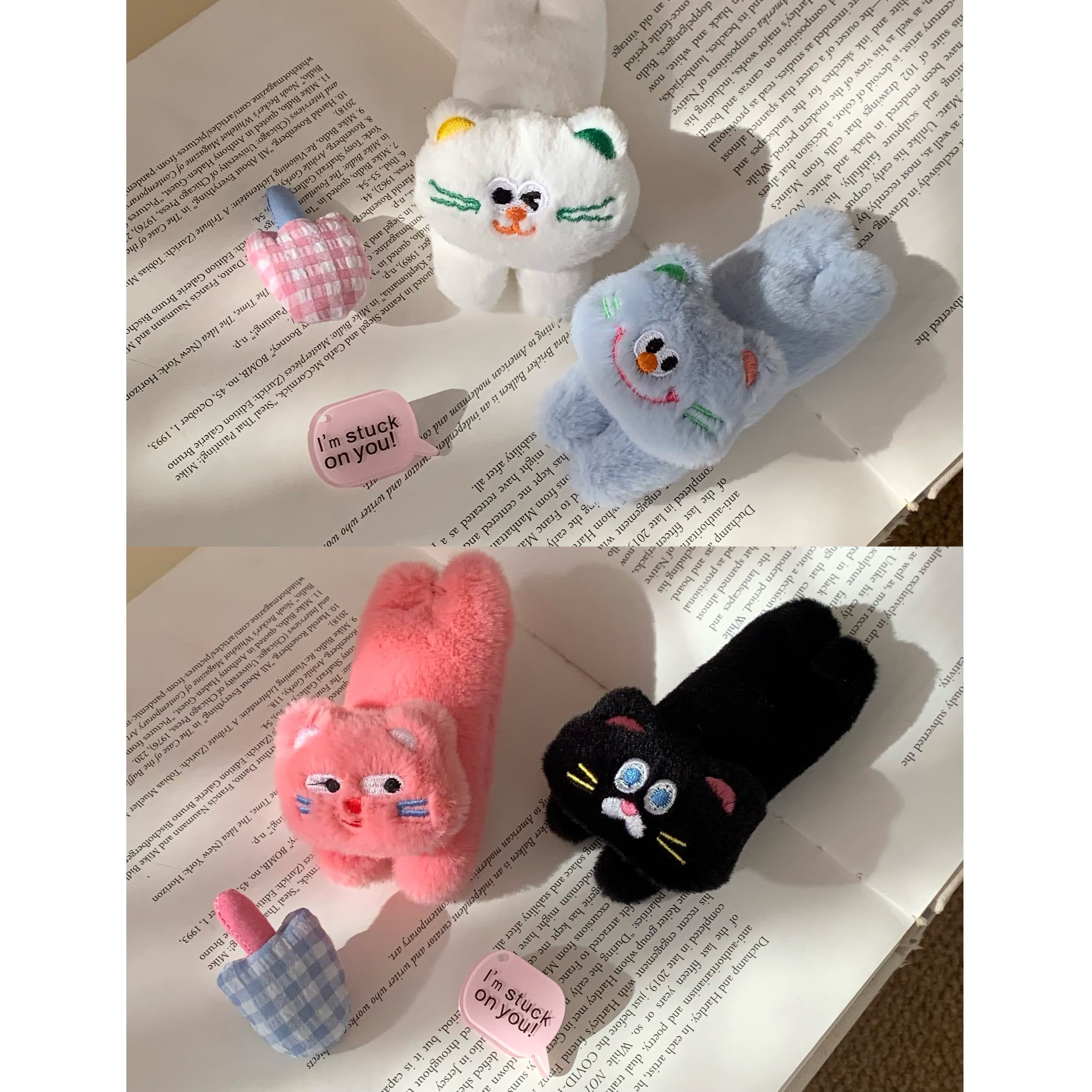 细细条 立体可爱小猫别针鞋扣ins个性趣味毛绒配饰卡通鞋子装饰品,淘宝优惠券,粉丝福利购,淘宝优惠卷