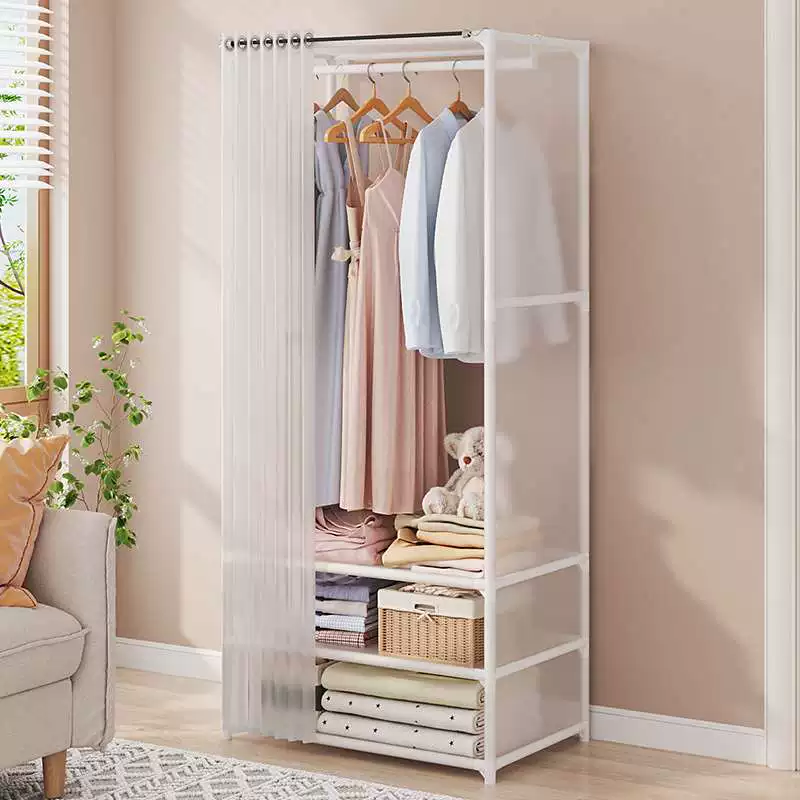 衣 衣 衣 衣 衣 衣 Bedroom wardrobe -type multi -functional simple hanger bedside bedside artifact artifact