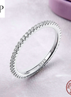 锦河畔热销简约精灵银戒