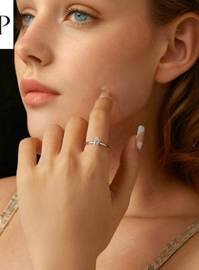 锦河畔新款莫桑钻戒指