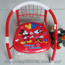 Outlet Baby Called Chair Children Iron Table Backrest Chair Sitting Plate With Sound Durable Little Stool Dining Chair