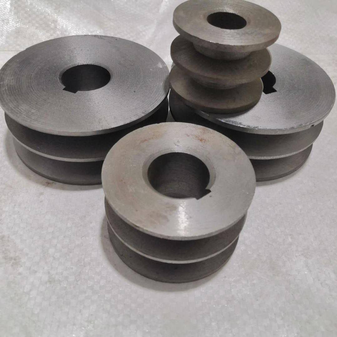 三角皮带轮 双槽A型B型 2A2B 两曹槽ab型 大小电机皮带轮盘铸铁,淘宝优惠券,粉丝福利购,淘宝优惠卷