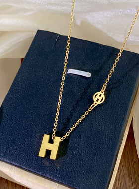 轻颜女钛钢精致保色防过敏项链