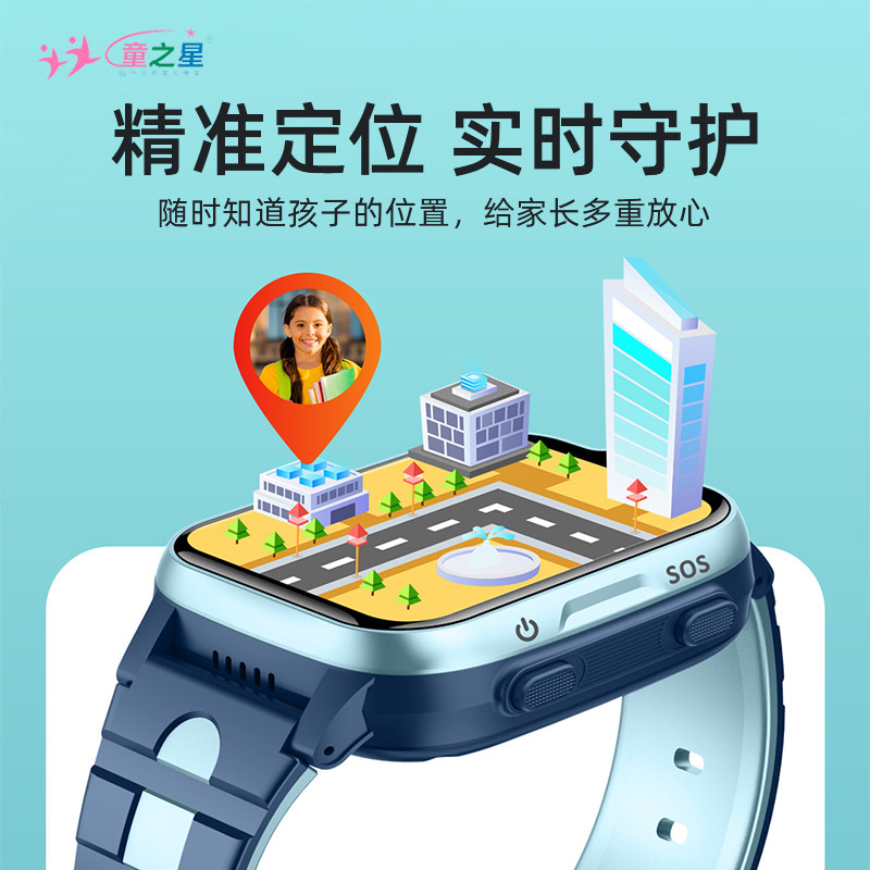 4G5G全球通海外国际智能儿童电话手表GPS定位连WIFI可插卡跨境版 - 图3