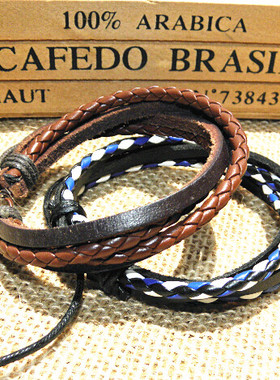 韩版时尚风幸运饰品复古手环包邮