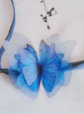 7厘米立体蝴蝶项链手带臂带多用