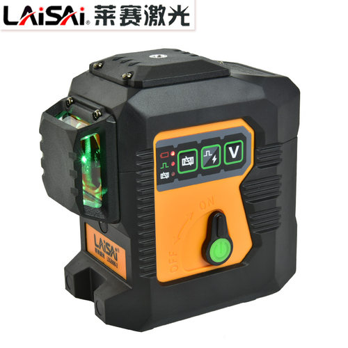 莱赛水平仪8线红光蓝绿光LD激光贴墙仪冲筋打点抹灰G6666高精度 - 图2