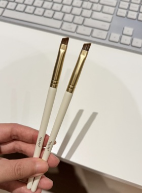 买1送1软硬刚好！经典眉刷 眉毛刷 斜角小化妆刷卧蚕刷下至眼线刷