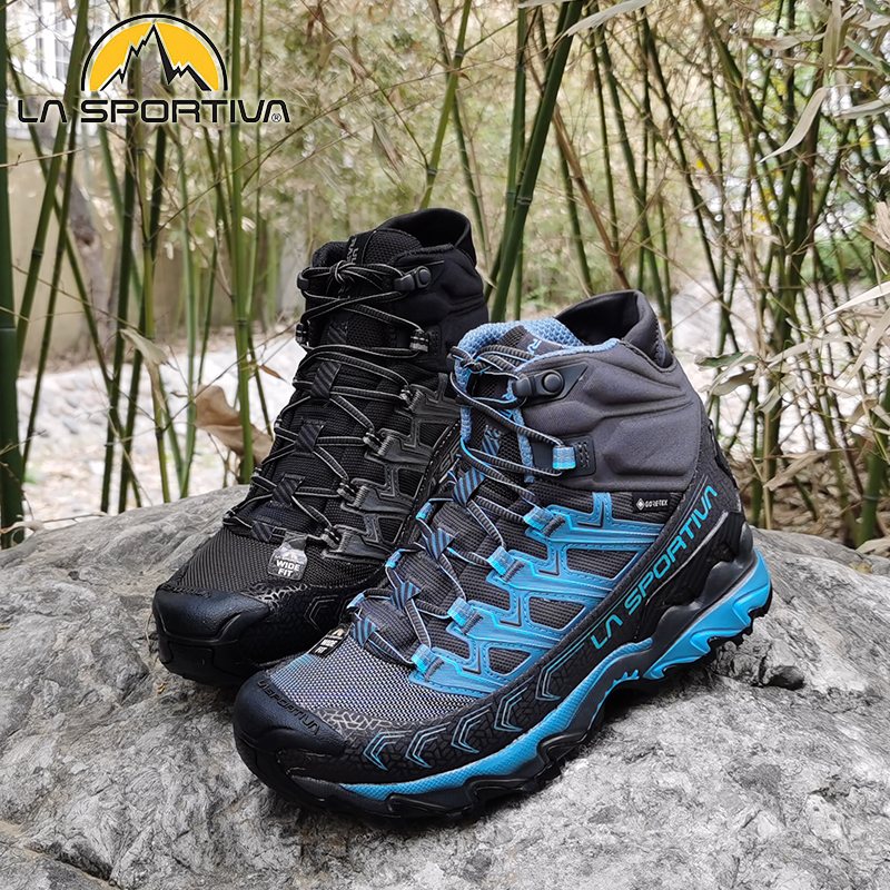 lasportiva 户外中帮透气防滑防水轻量徒步登山鞋野跑山鞋猛禽34C - 图0