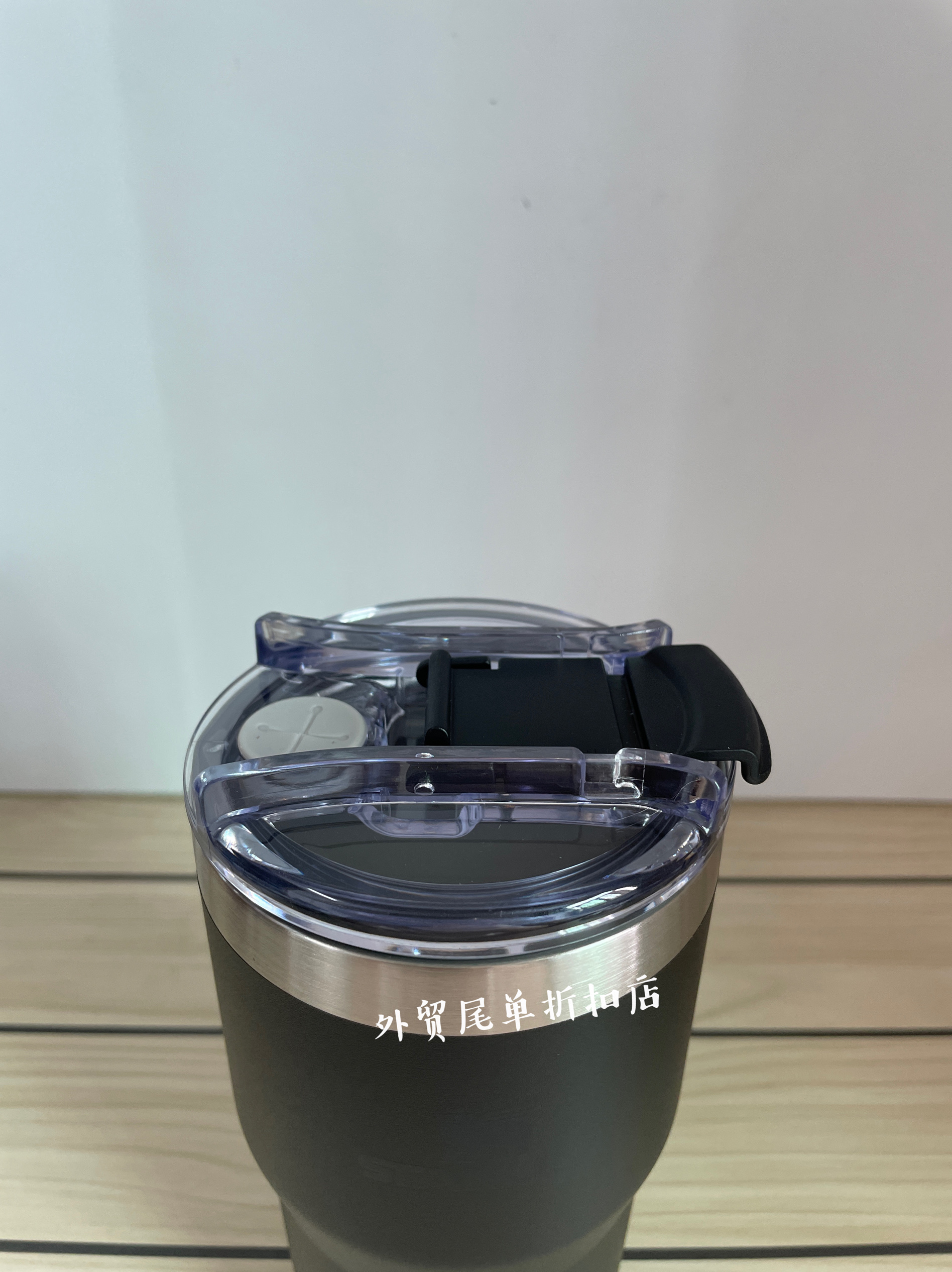 适配史丹利Stanley591ml拎拎杯密封防漏杯盖保温杯配件双饮锁盖 - 图2