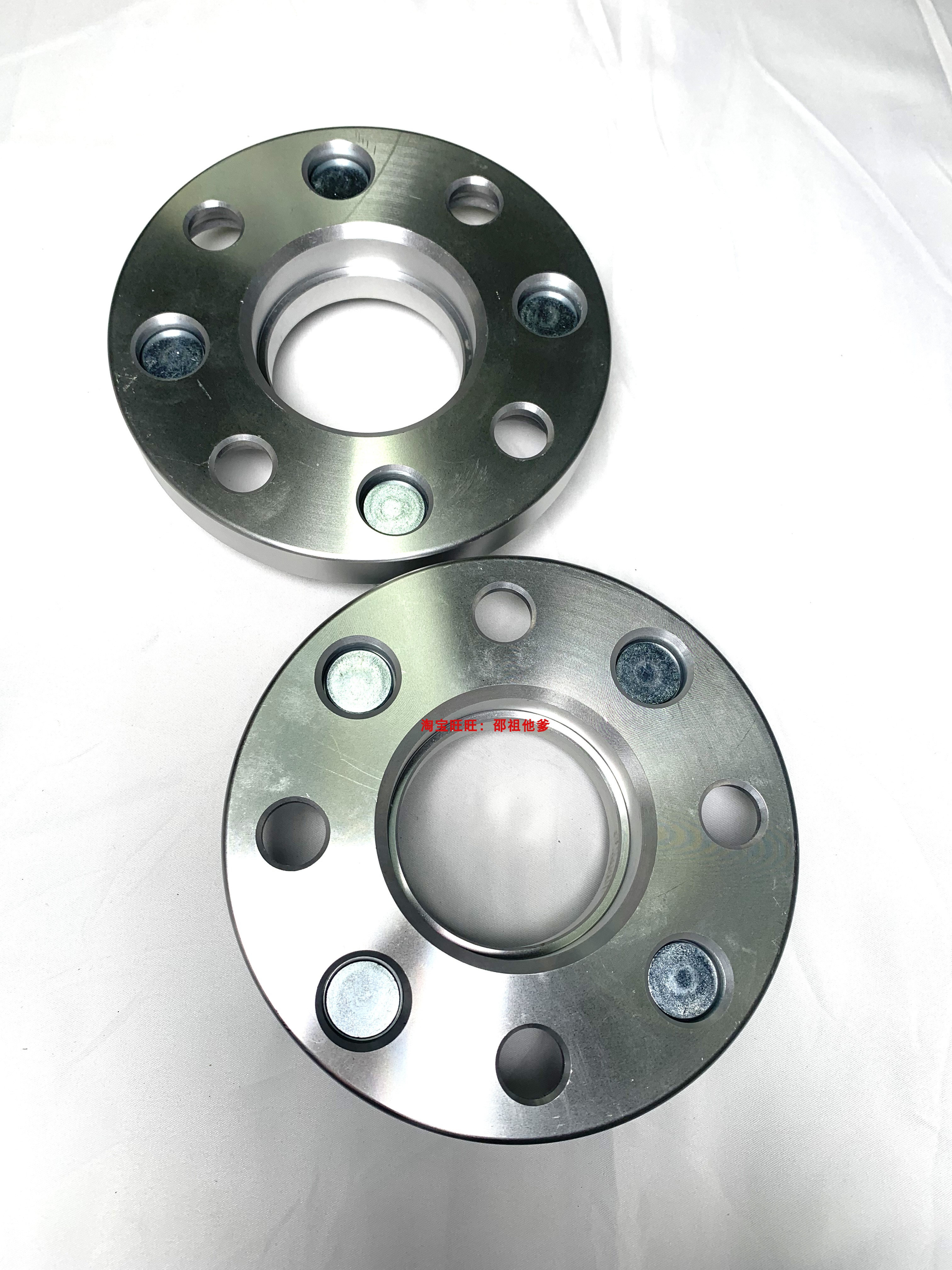 定制轮毂改装法兰盘4x100转4x114.3中心54.1转54.1mm 厚15-50mm - 图2