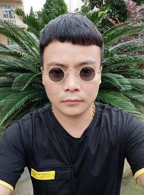 墨镜个性风复古圆框近视太子镜