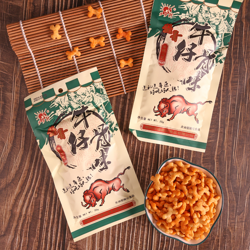 酱香牛仔骨锅巴8090后小时候怀旧童年办公室解馋零食休闲网红小吃
