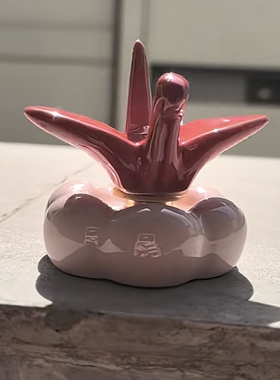 【易烊千玺的兵们！】千纸鹤旋转摆件周边创意可爱转转摆件