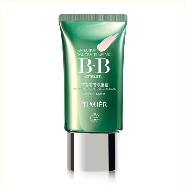 Tingmei BB cream concealer ຕິດທົນດົນ, ບໍ່ເອົາເຄື່ອງແຕ່ງໜ້າ, ກັນນ້ຳ ແລະ ກັນເຫື່ອ.