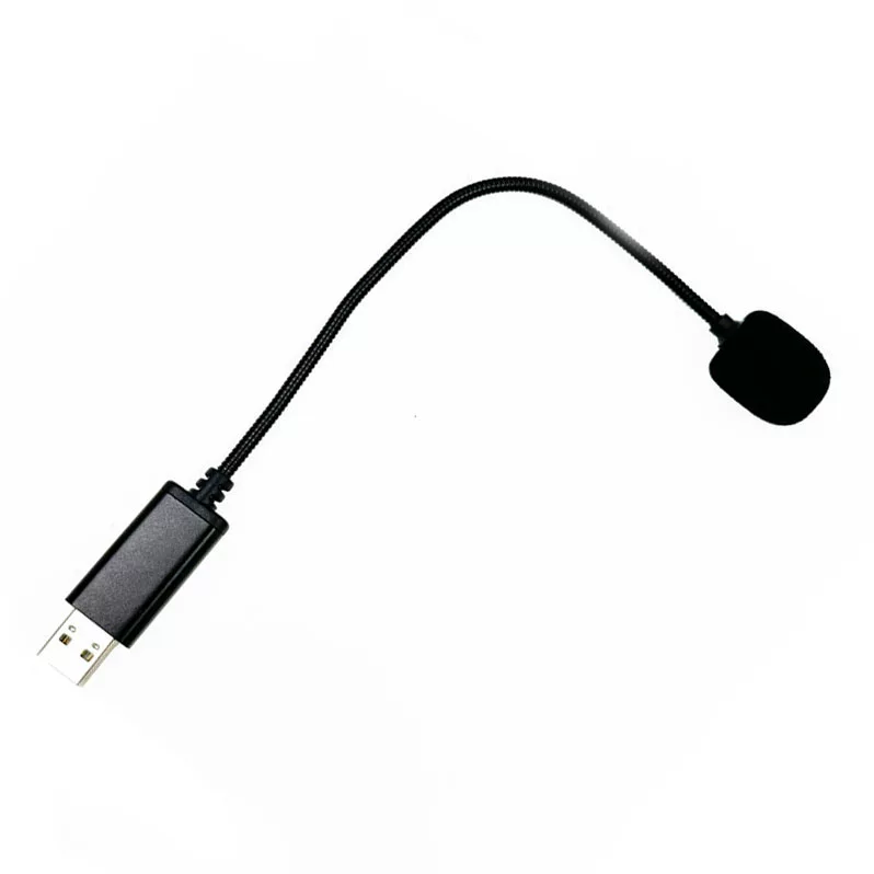 Компьютерный USB-микрофон для видеоконференций с гибким шлангом, прямое подключение к микрофону, звуковая карта с интегрированным IC-микрофоном