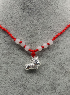 民族风十二生肖吊坠红绳儿童