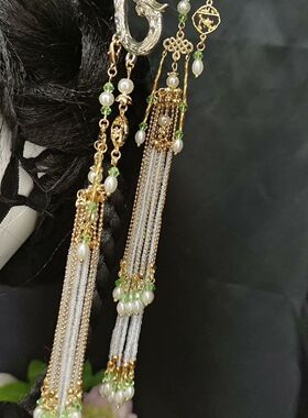 古风凤凰流苏发簪女新中式汉服旗袍发钗2026年新款高级感簪子头饰