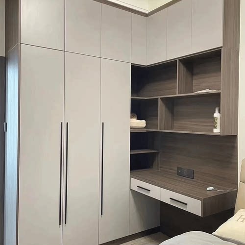 全国家装全屋定制走入式衣柜餐边柜鞋柜工厂店免费测量设计包安装 - 图1