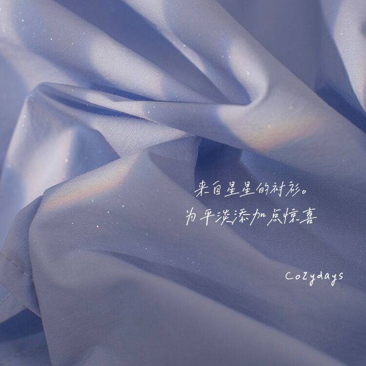 cozydays[秋季衬衫女]设计感小众蓝色长袖衬衣女2024新款上衣防晒