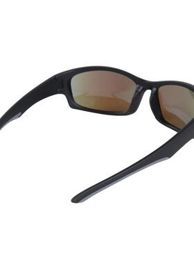 代购MISURIARU男士太阳镜防紫外线高透光抗眩光轻量设计黑色框