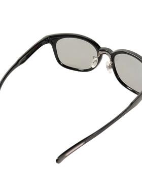 代购SWANS女士太阳镜偏光镜片防紫外线耐冲击可调节鼻托黑色偏光