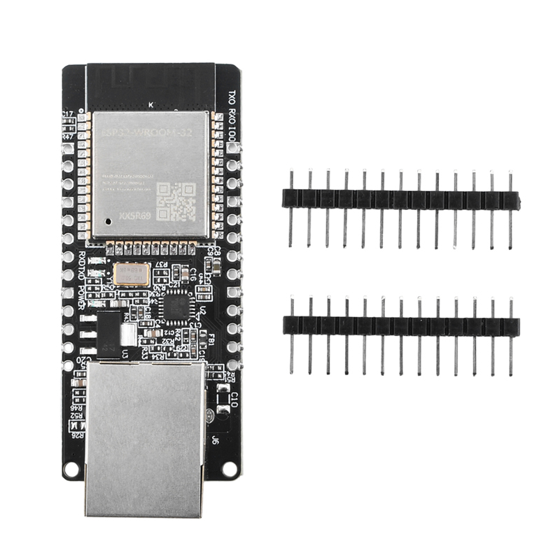 ESP32-WROOM32 WT32-ETH01嵌入式串口转以太网WiFi蓝牙无线开发板 - 图3