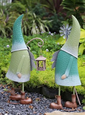 岛拉铁装饰欧式庭院花园阳台可爱