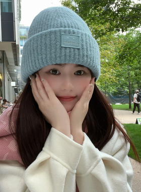 冬季帽子女保暖针织帽