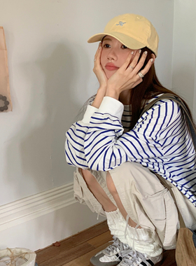 2025新款元气奶黄色棒球帽女